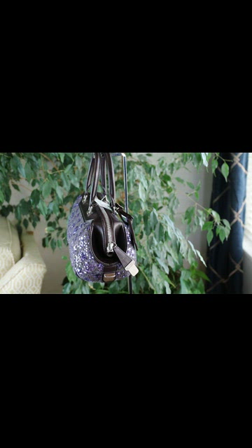 LOUIS VUITTON A/W 2012 Violet Monogram Sunshine Express Baby Handbag Purse  LTD at 1stDibs