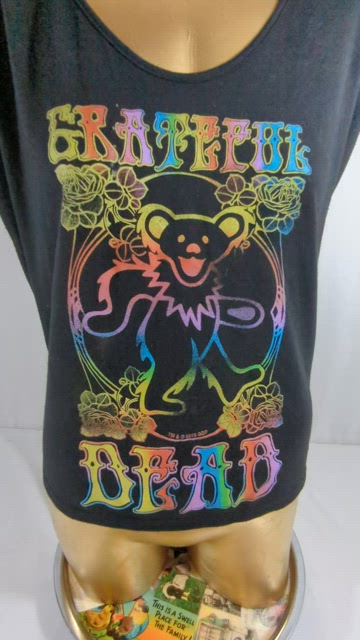 Grateful Dead, Tops, Grateful Dead Vintage 23 Cut Out Back Tee Featuring  Iconic Bear Logo