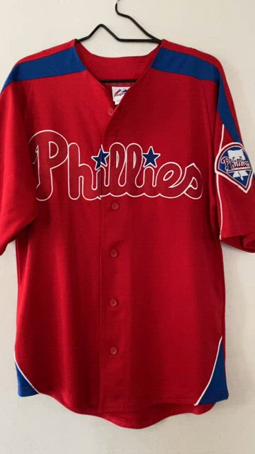 Nike Philadelphia Phillies Jersey #26 Chase Utley MLB Red Adult