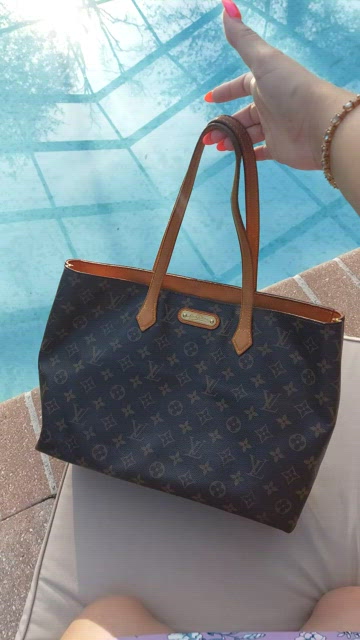 3ab0985] Auth Louis Vuitton Tote Bag Monogram Raspail PM M40608