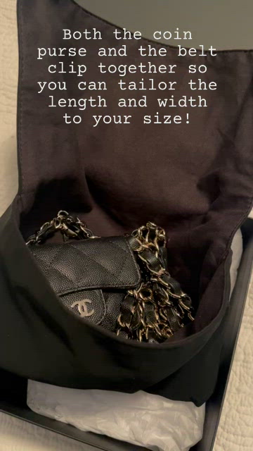 BRAND NEW CHANEL BELT AND COIN PURSE! Adjustable and perfect for all sizes! CHANEL | Accessories | Brand New Chanel Belt And Coin Purse  main image 3
