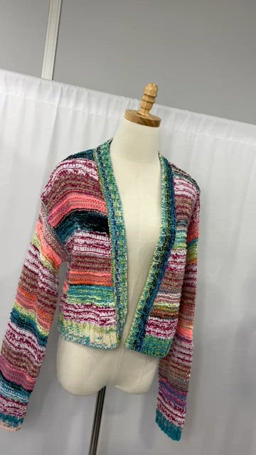 wild fable, Sweaters, Wild Fablemrib Knit Shrug Multicolor Sweater