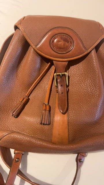 Dooney & Bourke | Bags | Dooney Bourke Leather Back Pack  display picture 1