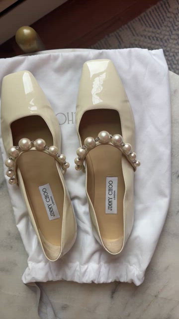 Jimmy Choo | Shoes | Jimmy Choo Ade Pearl Embellished Patent Jimmy Choo | Shoes | Jimmy Choo Ade Pearl Embellished Patent
