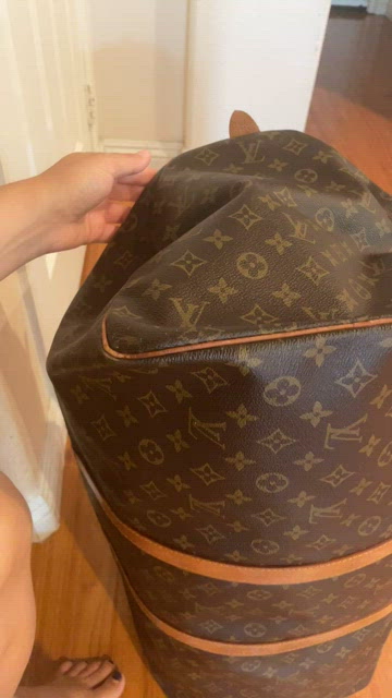 Louis Vuitton, Bags, Euc Louis Vuitton Keepall 6 Duffle Bag Monogram  Canvas