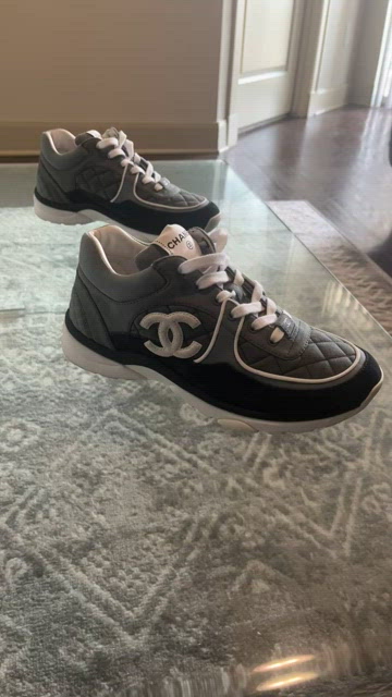 CHANEL, Shoes, Chanel Sneakers Perfect Condition