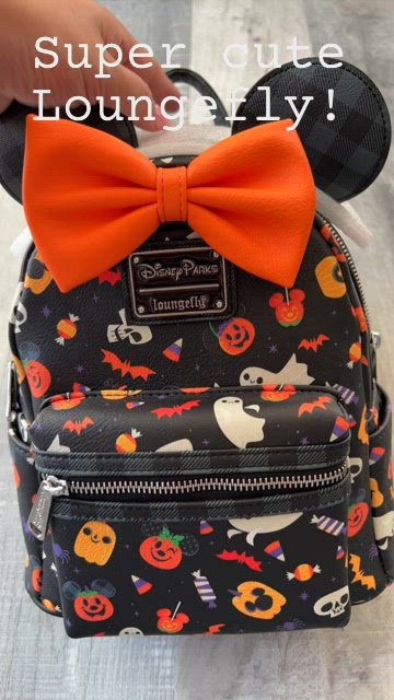 Minnie Mouse Halloween Disney Park Loungefly backpack 2021 BRAND NEW WITH TAGS 2021 Disney Parks Loungefly Minnie Mouse Halloween Mini  main image 3