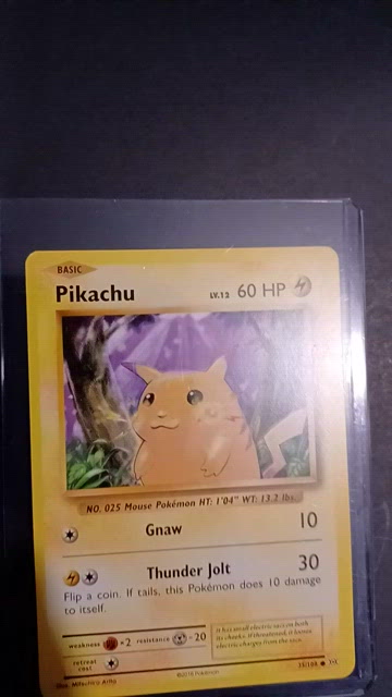 PSA 10 Gen Mint XL Evolutions Pokmon Card # 35/108 2016 Pikachu yellow  cheeks