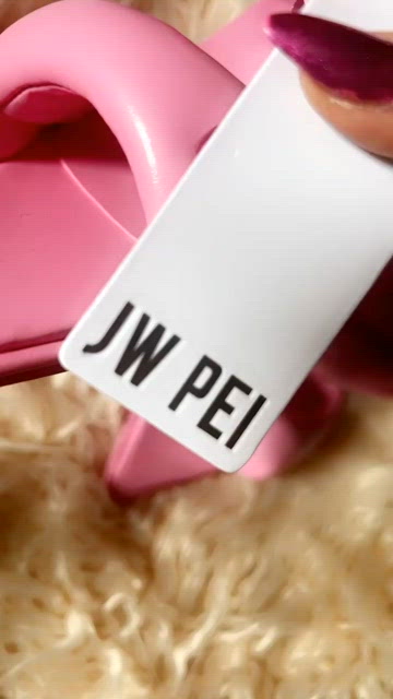 New JW PEI SARA MULE shoes in PINK size US 8.5 (EU - Depop