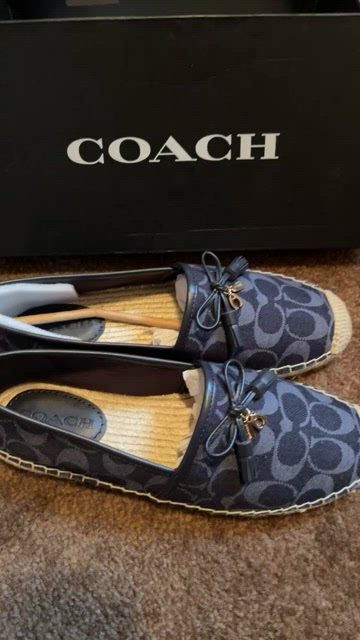 Coach | Shoes | Coach Denim Sig Espa Loafer | Poshmark