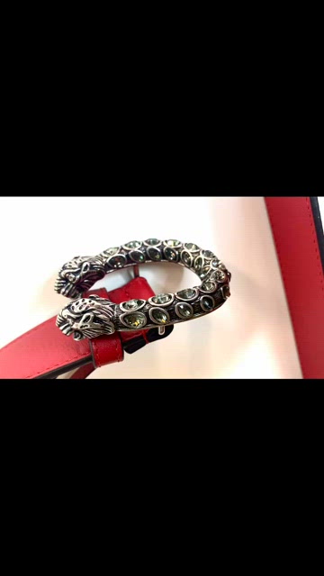 Gucci | Accessories | Iconic Dionysus Leather Belt Tiger  display picture 1