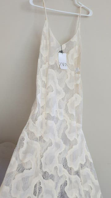Zara | Dresses | Zara Woman Nwt Ss23 Oyster White Long Slip Dress