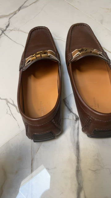 Louis Vuitton 1AASFQ Monte Carlo Moccasin, Brown, 11