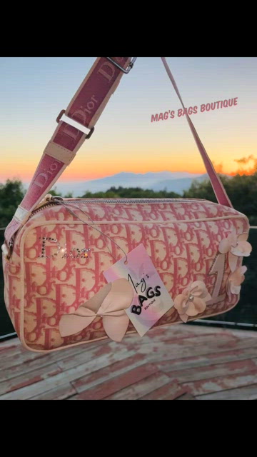 Dior 2004 Pink Trotter 1 Hand Bag 