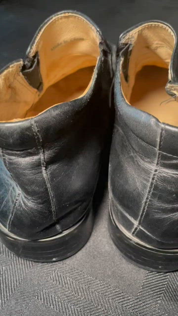 Shoes | Authentic Carlo Pradi Mens 95 Leath Slip On Boots 