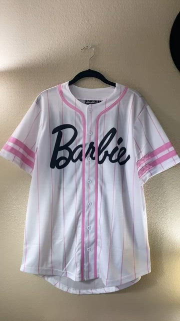 Atlanta Braves Barbie Baseball Jersey Gray - Scesy