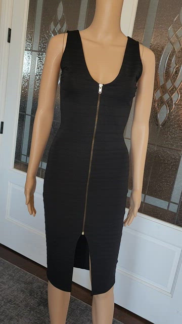 agaci black dress Wild Night Black Maxi Dress - US 4