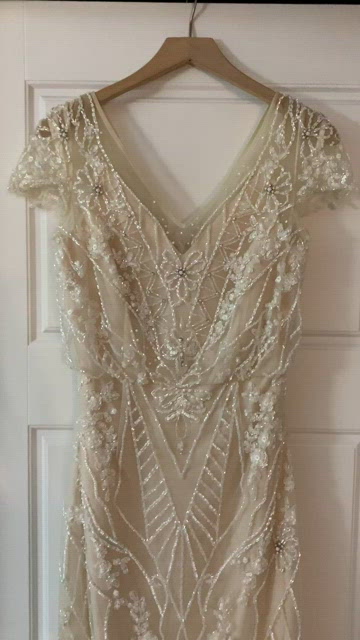 Bhldn aurora gown deals for sale