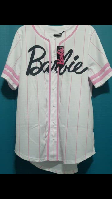 Louis Vuitton Pink Baseball Jersey Shirt • Kybershop