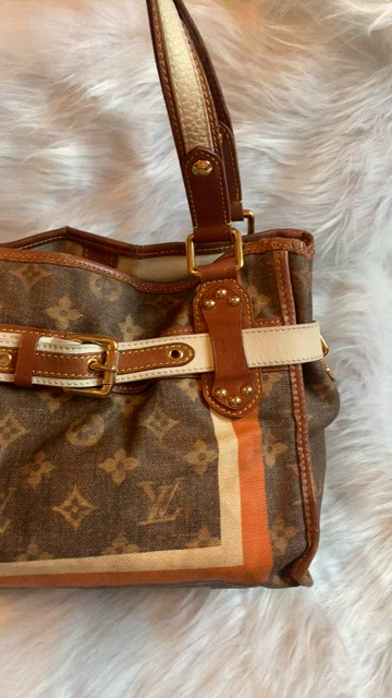 Louis Vuitton Monogram Tissé Sac Rayure for $2090 - Luxurylaunches