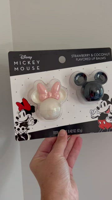 Disney Mickey Mouse & Friends Keychain Cube Lip Balm - Minnie