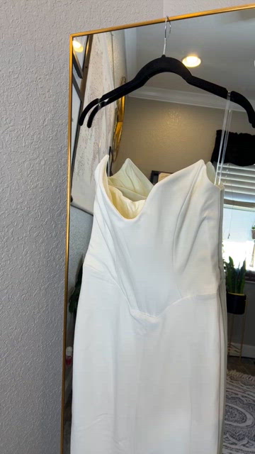 tamara ivory strapless corset dress HOUSE OF CB 'Tamara' NWOT Boho Wedding Dresses