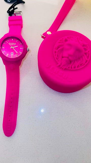 Versus Versace | Accessories | 43mm Hot Pink Versus Versace  display picture 3