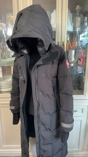 Canada goose elmwood parka graphite online