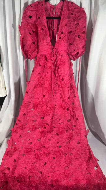 for love and lemons serena maxi dress For Love & Lemons Serena Maxi Dress by For Love & Lemons at Free People in Red, Size: XS