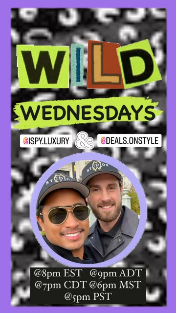 Live Notification Wild Wednesday w Deals on Style