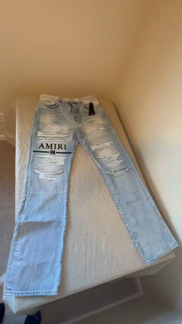 Authentic Amiri Men’s Ma Bar Straight Jeans