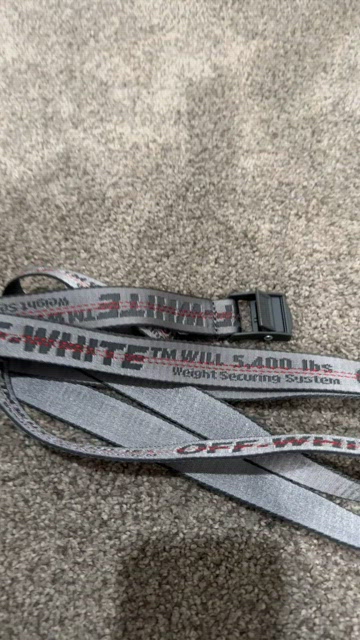 Off-White | Accessories | Offwhite Gray Industrial Belt Worn  display picture 3
