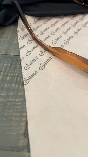 Sama Eyewear Lorre Rodkin Couture. W Case. Eyecloth. As new Loree Rodkin Eye Couture by Sama - World main image 3