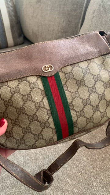 Vintage Gucci buy Ophelia Monogram Crossbody Purse