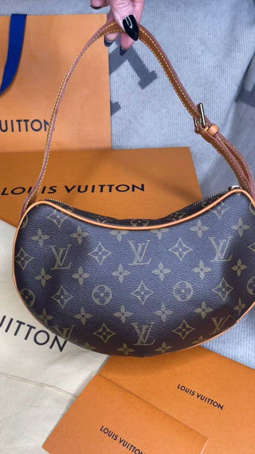 Louis Vuitton Monogram Croissant PM Vintage Shoulder Bag – The