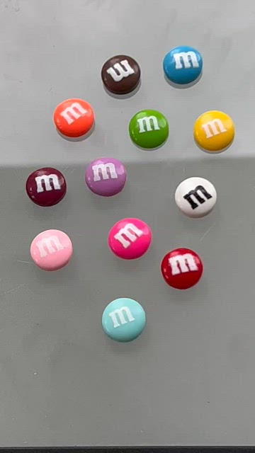 Light Pink M&M Candy Shoe Charm –