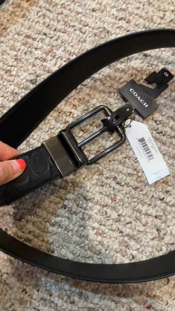 COACH® Outlet  Harness Buckle Cut To Size Reversible Belt, 38 Mm