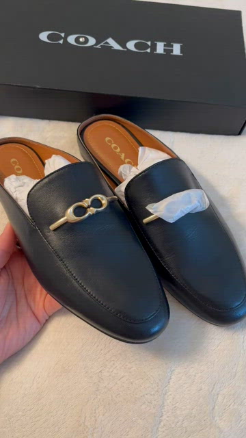 Coach | Shoes | Coach Sienna Slide Black Size 6 | Poshmark