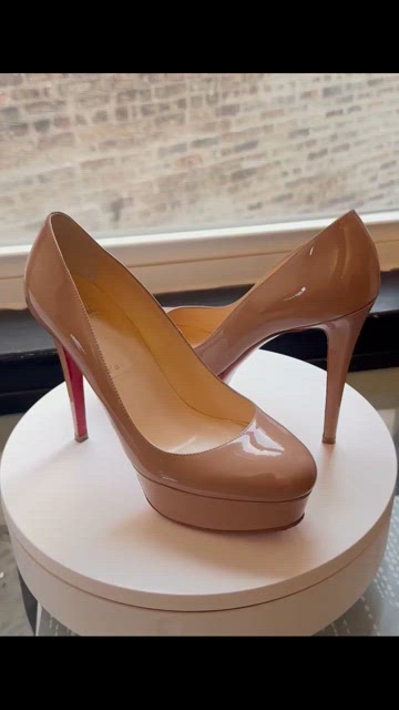 Christian Louboutin, Shoes, Christian Louboutin 385 85 Cinderella Wedding  Or Special Occasion Shoes