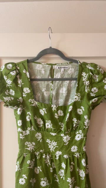 Reformation Pacome Linen Dress