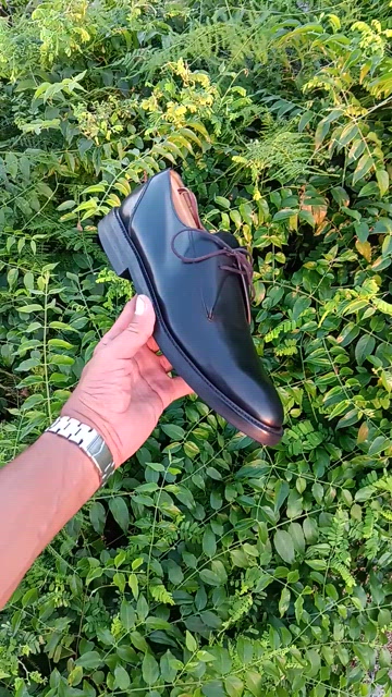 ADAM DERRICK TO BOOT NY MEN\'S SHARP BLACK LUXURY LEATHER OXFORD Adam Derrick main image 4