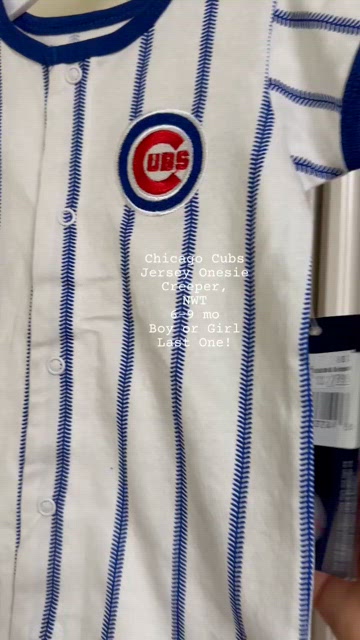 Outerstuff Infant White Chicago Cubs Ball Hitter Coverall