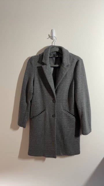 Zara trf store grey coat