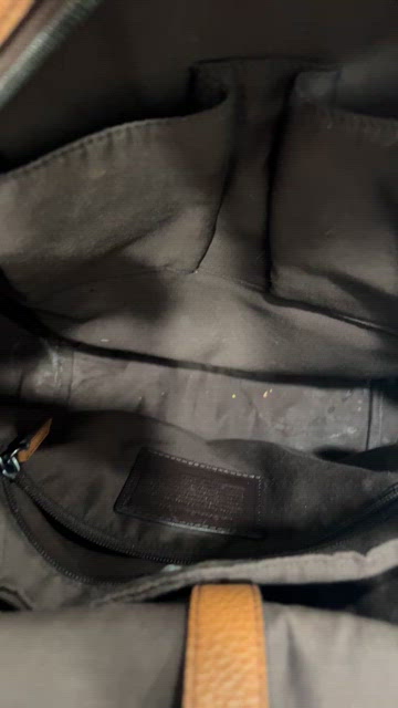 Michael kors backpack with dust bag, some wears in the corners. Michael Kors Black Logo Backpack Women main image 2