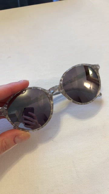 Ross & Brown Capri sunglasses silver frame and lens MK Eyeglasses – Ross & Brown main image 4
