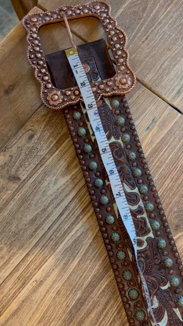 Double J Belt Hipster fashion, 3” wide. Rodeo Queen Double J | Accessories | Double J Belt Hipster Fashion 3  main image 3