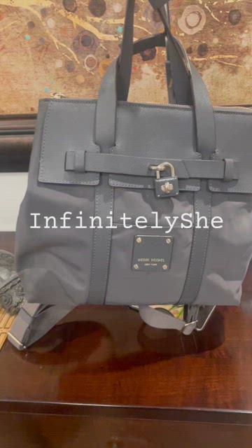 henri bendel mini backpack grey Canvas with Safety Harness – Nuby Jetsetter Convertible Backpack - Henri