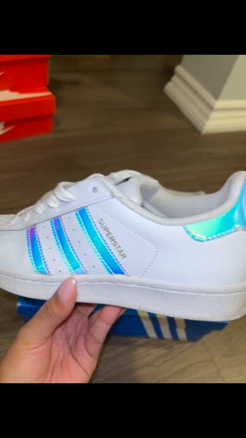 Holographic adidas discounts