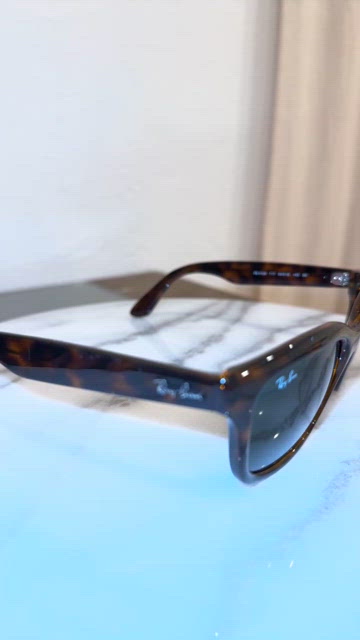 Ray-Ban Havana/Blue Sunglasses RB4159 CHRIS Sunglasses in Havana and Blue - RB4187 | Ray-Ban® US main image 3