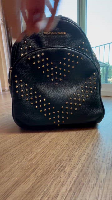 Michael Kors | Bags | Michael Kors Backpack Black Leather  display picture 2